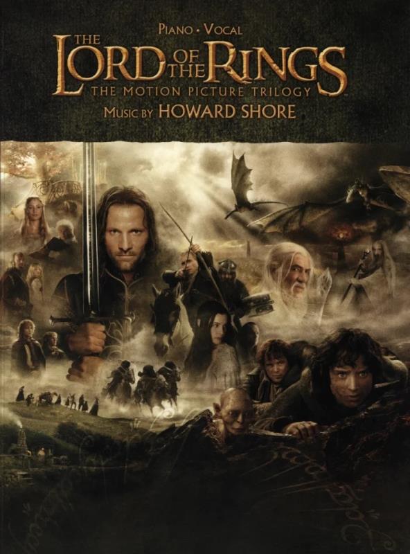 The Lord of the Rings Piano/Vocal Selections Piano Traders