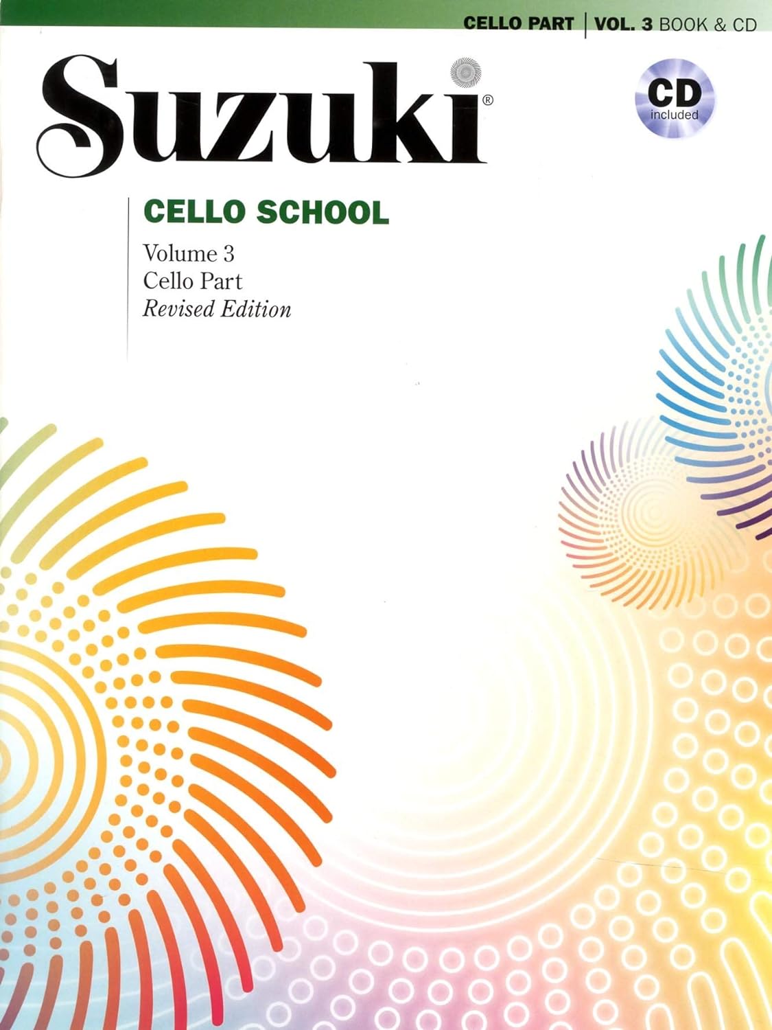 Suzuki Cello School, vol. 3 (BK/CD) Piano Traders