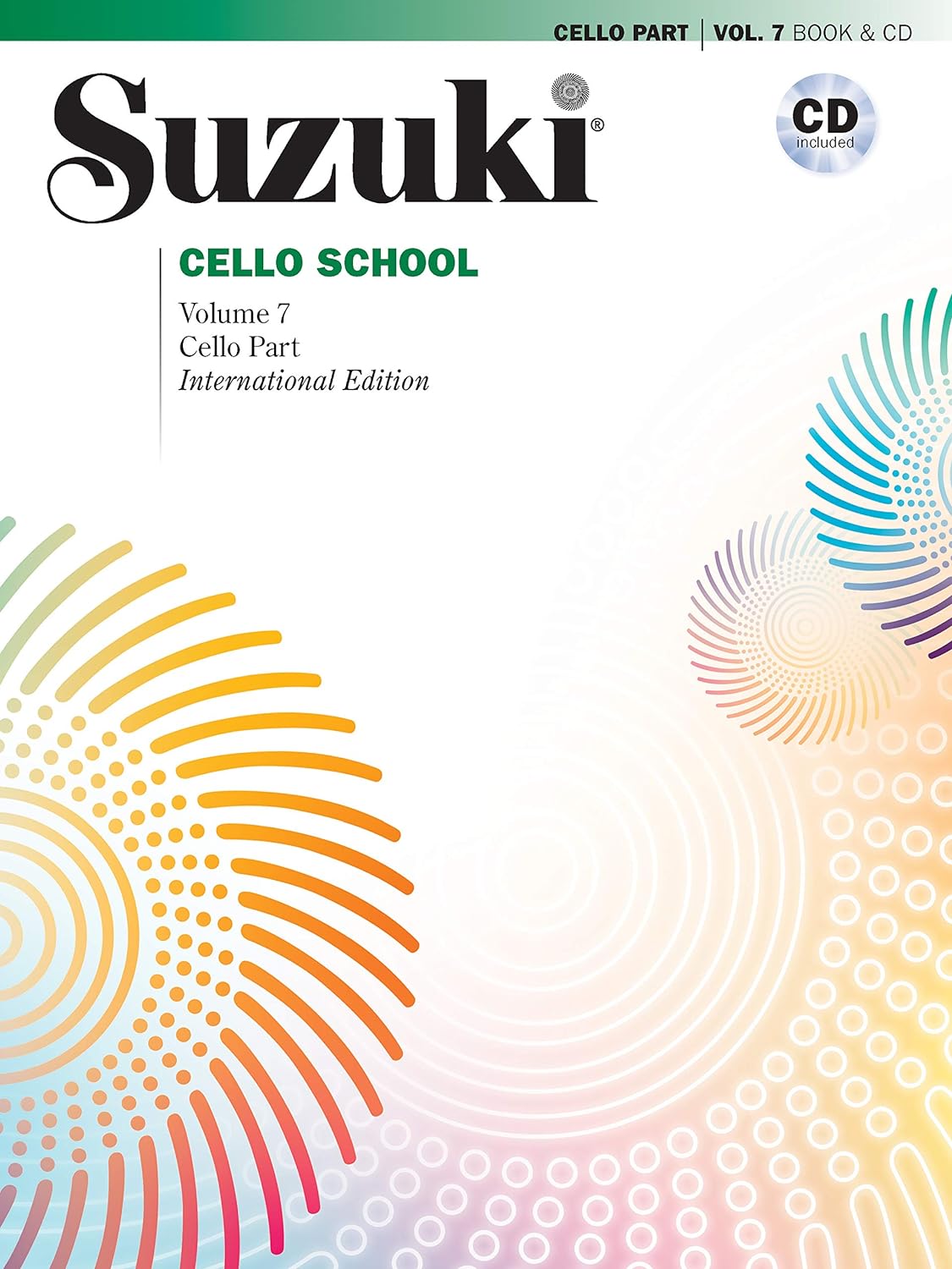 Suzuki Cello School, vol. 7 (BK/CD) Piano Traders