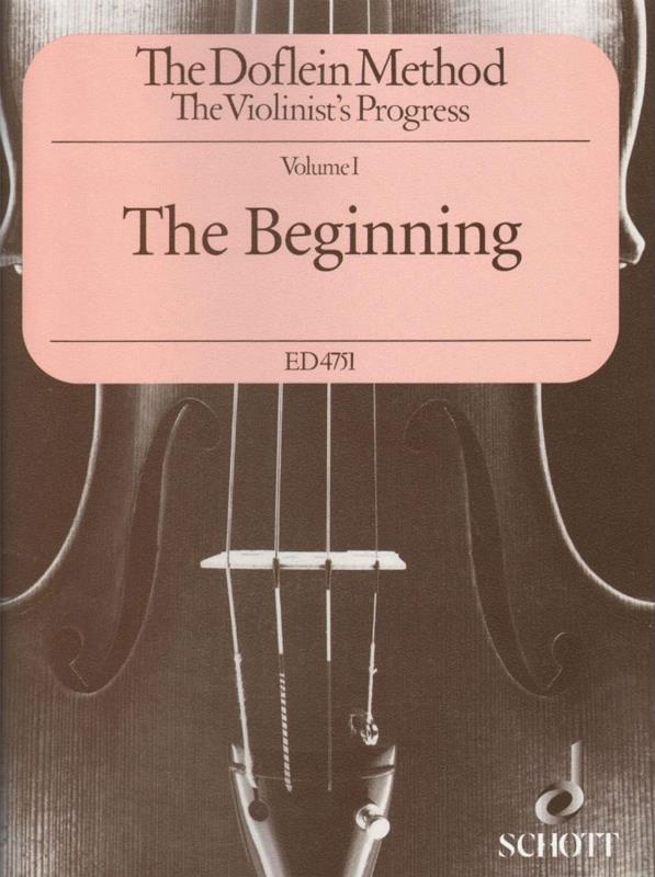 The Doflein Method Violin Vol 1 Piano Traders