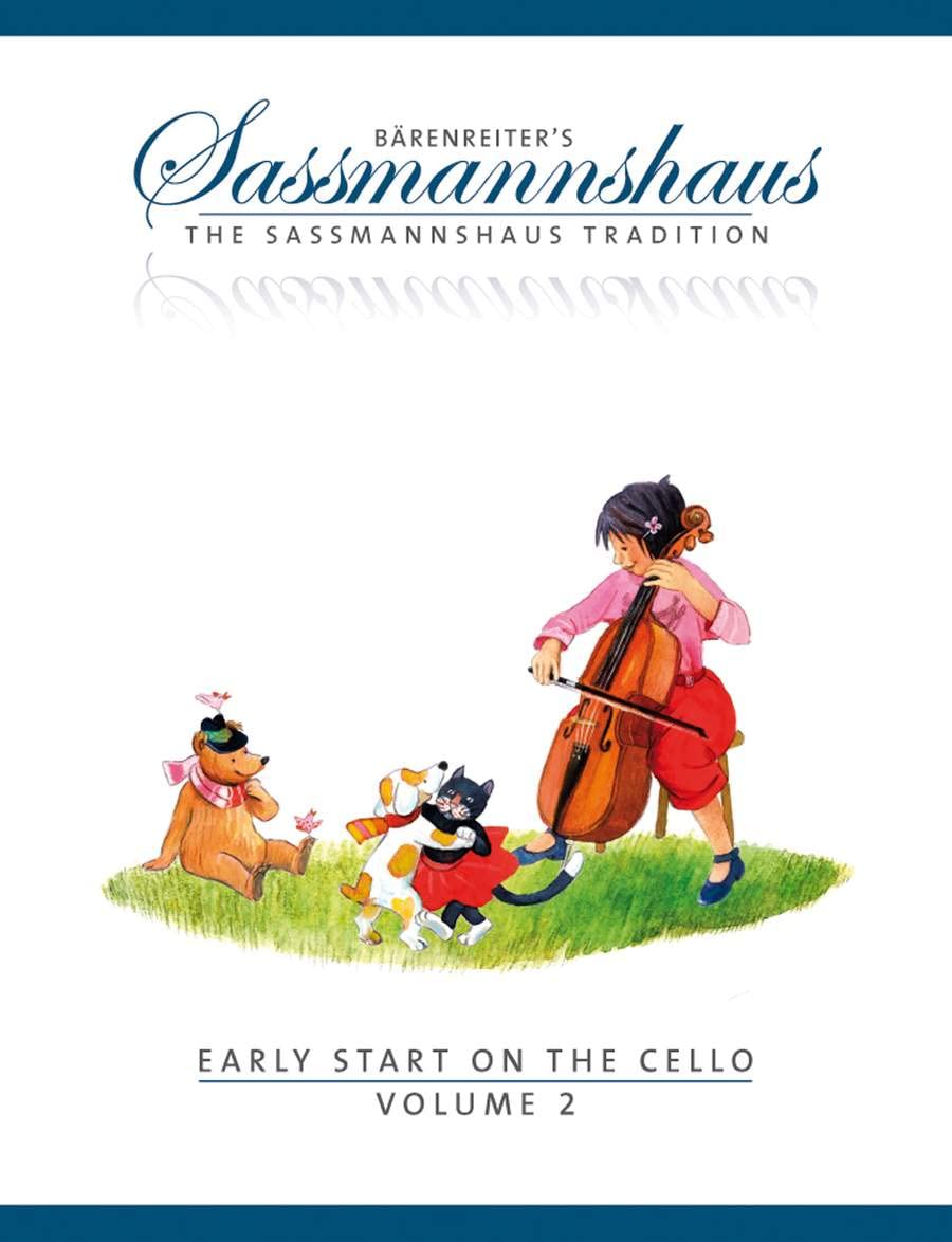 Sassmannshaus Early Start on the Cello vol. 2 Piano Traders