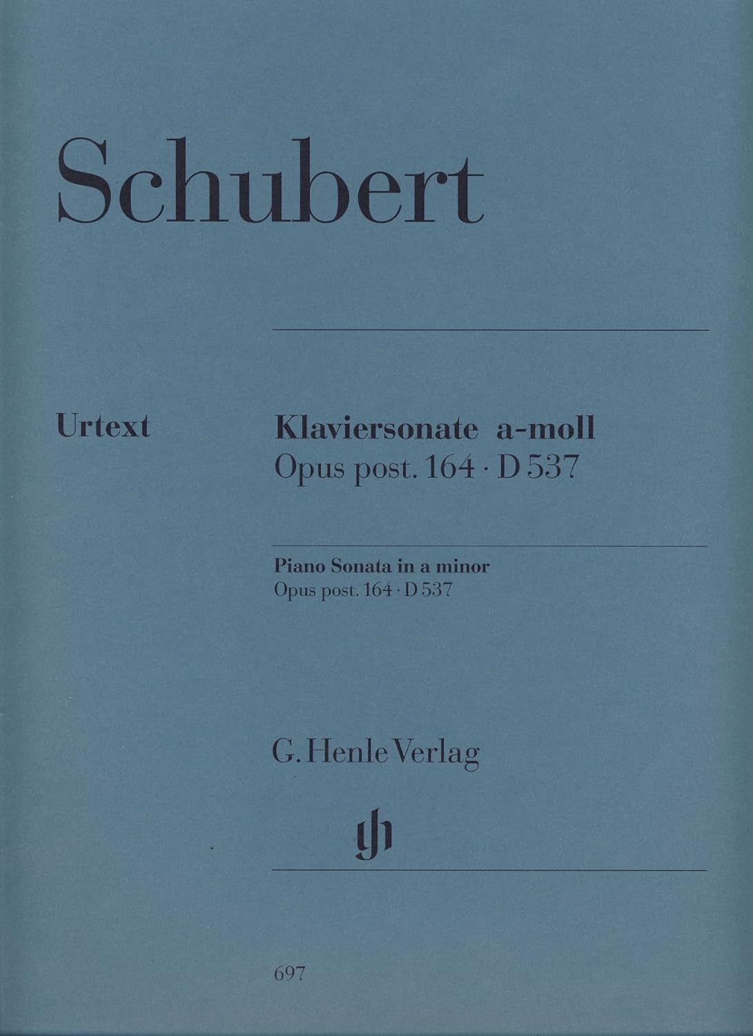 Schubert Piano Sonata in A minor Op164 D537  (Henle) Piano Traders