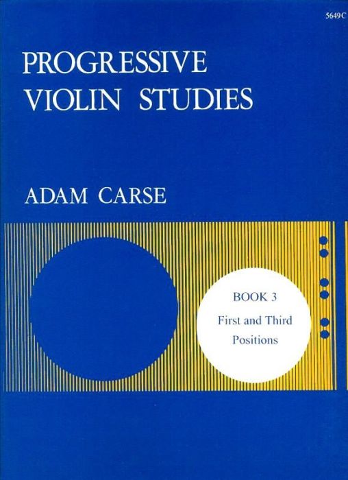 Carse Progressive Violin Studies Book 3 (Stainer) Piano Traders