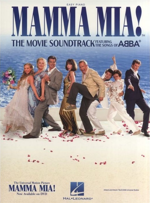 Mamma Mia! The Movie Soundtrack Easy Piano Piano Traders