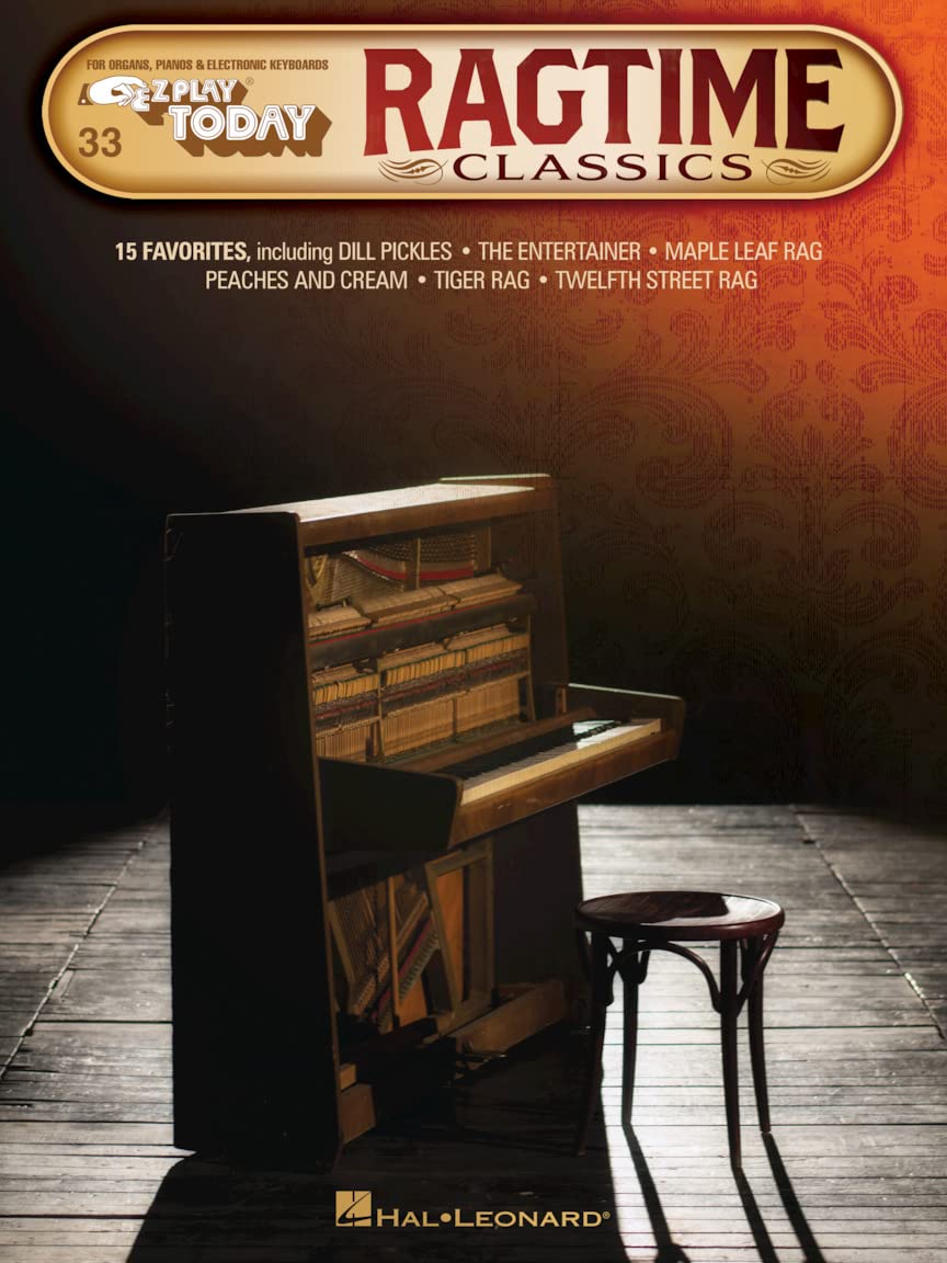 EZ PLAY 33 Ragtime Classics Piano Traders