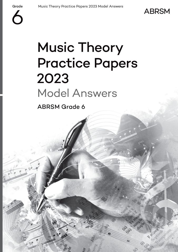 ABRSM Music Theory Practice Papers Model Answers 2023 G6 Piano Traders