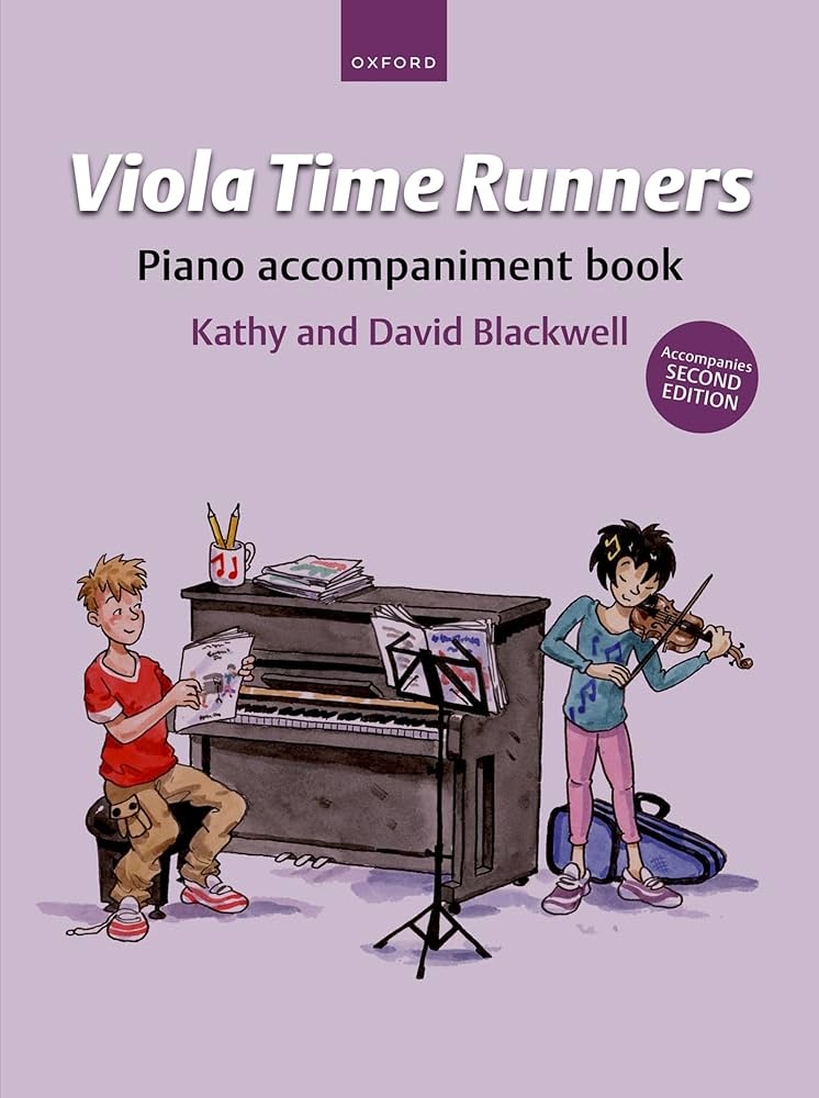 Viola Time Runners Piano Accompaniment – 2nd Edition Piano Traders