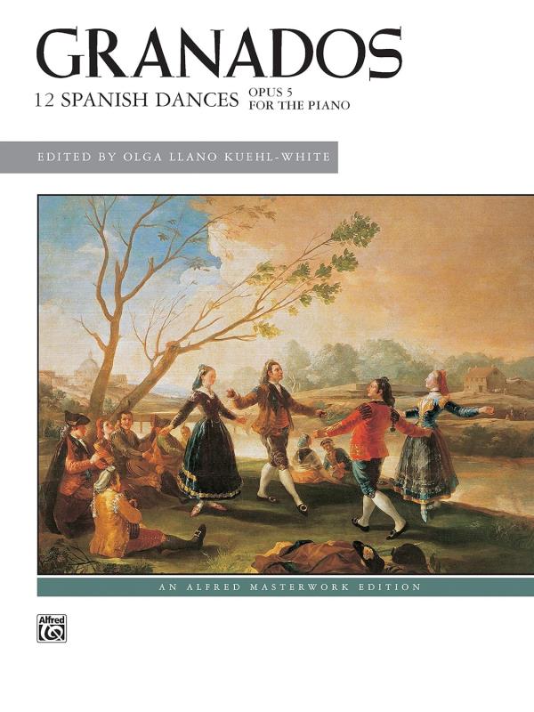 Granados 12 Spanish Dances for Piano Op.5 (ABPL) Piano Traders