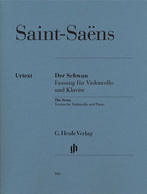 Saint-Saens The Swan for Cello and Piano (Henle) Piano Traders