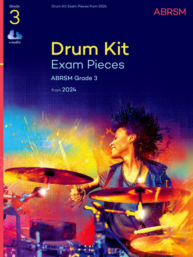 Drum Kit Exam Pieces from 2024 G3 Piano Traders