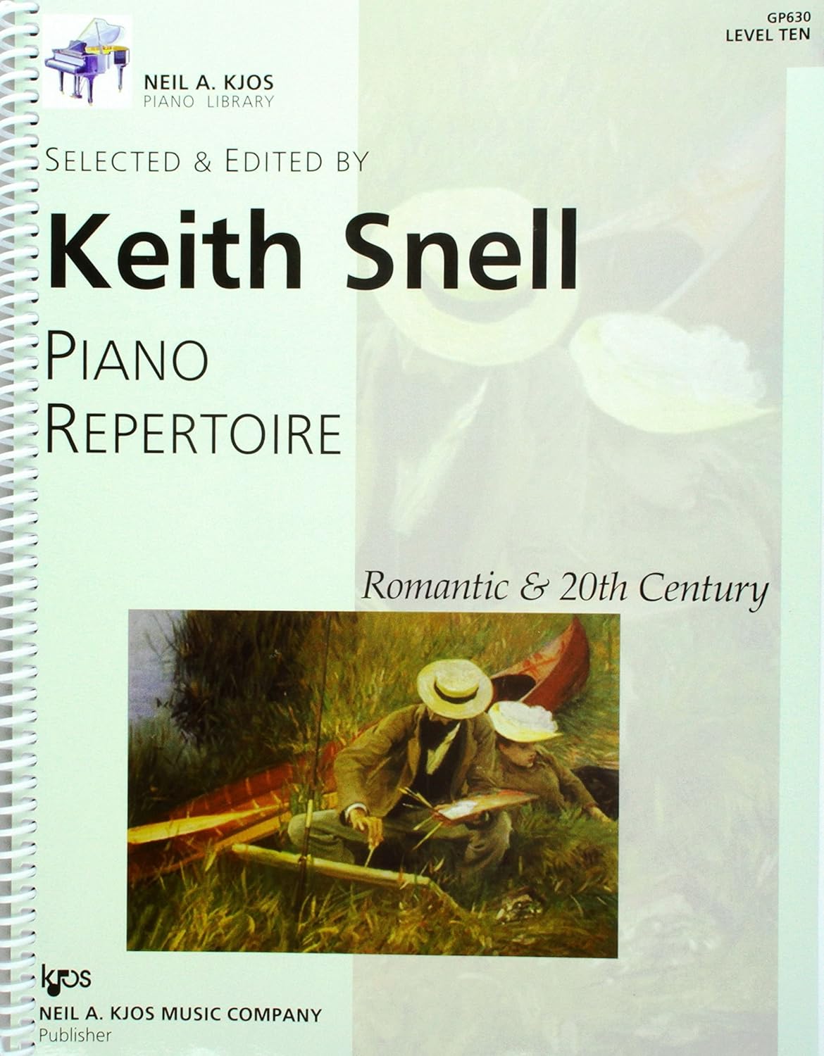 Keith Snell Romantic & 20th Century 10 Piano Traders