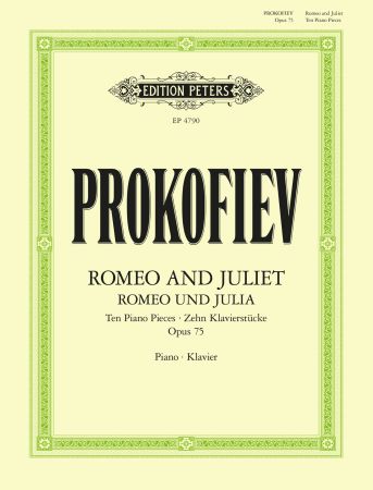 Prokofieff Romeo and Juliet: Ten Piano Pieces Op. 75 Piano Traders