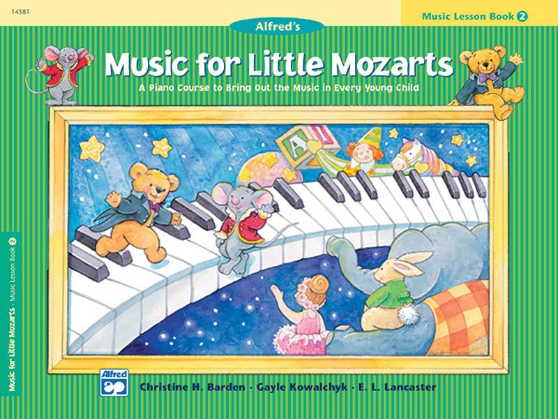 Music for Little Mozarts Lesson Book 2 Piano Traders