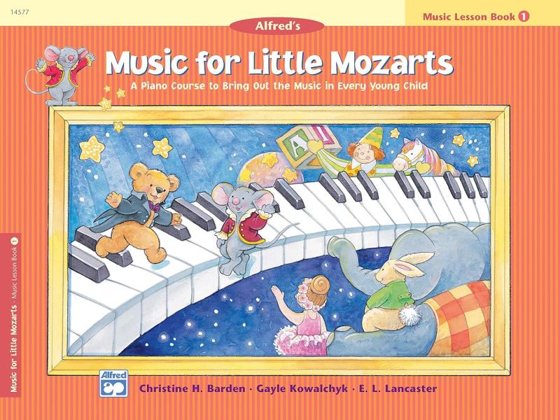 Music for Little Mozarts Lesson Book 1 Piano Traders