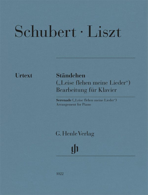 Schubert Liszt Serenade (Henle) Piano Traders