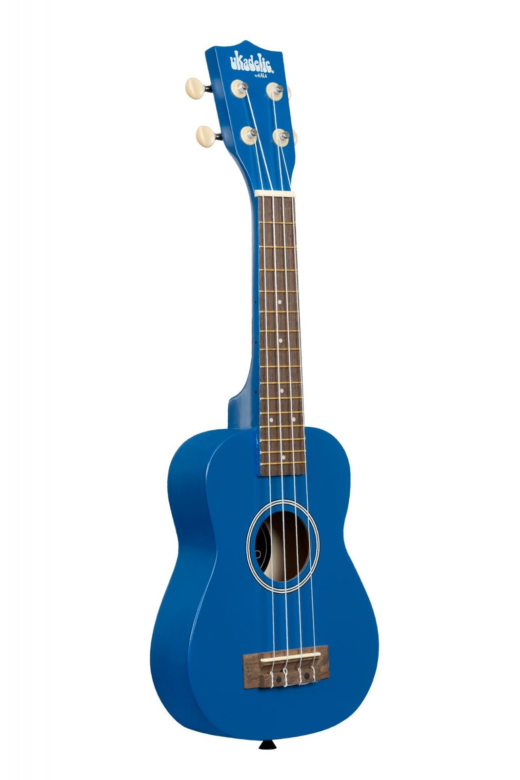 Ukadelic Soprano Ukulele Blue Ink Piano Traders