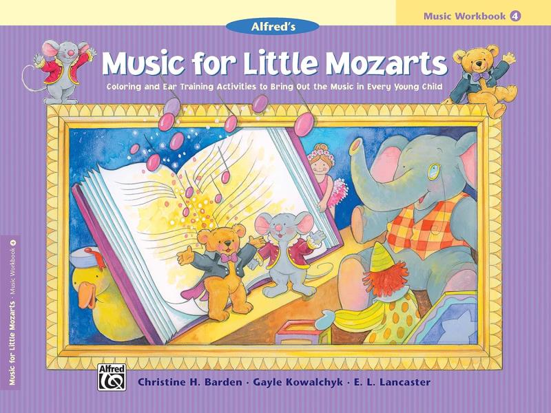 Music for Little Mozarts Workbook 4 Piano Traders