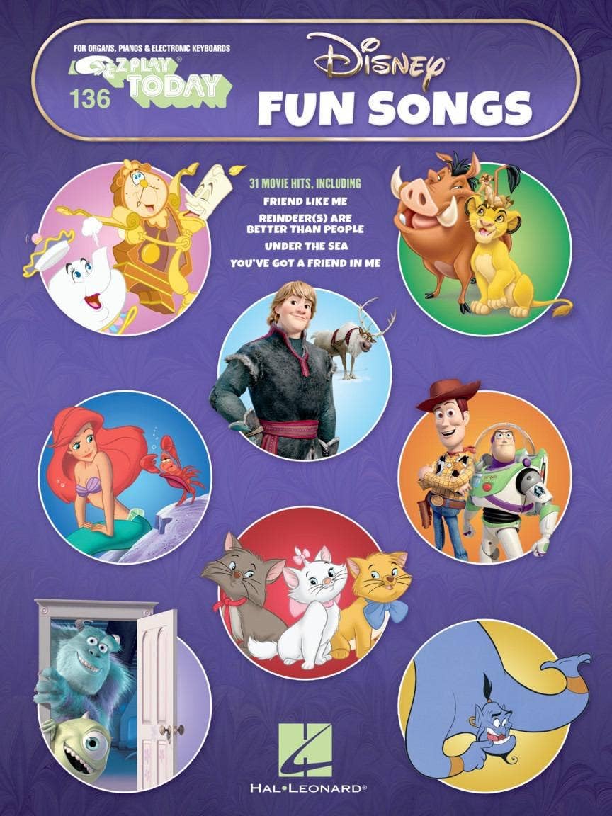 EZ PLAY Disney Fun Songs Piano Traders